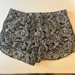 Aeropostale Soft Lounge Floral Shorts